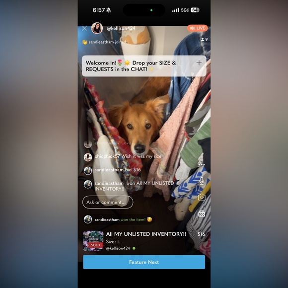 KELLISON424 IS LIVE 🌷🦖LIVE SHOW LISTING 🌷🦖 - Picture 6 of 15